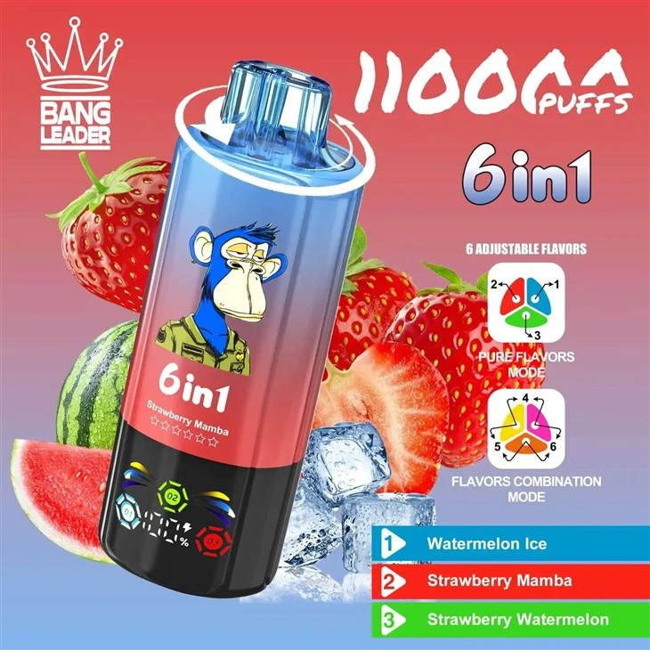 Bang Leglend 6in1 Vape 110k Puffs price